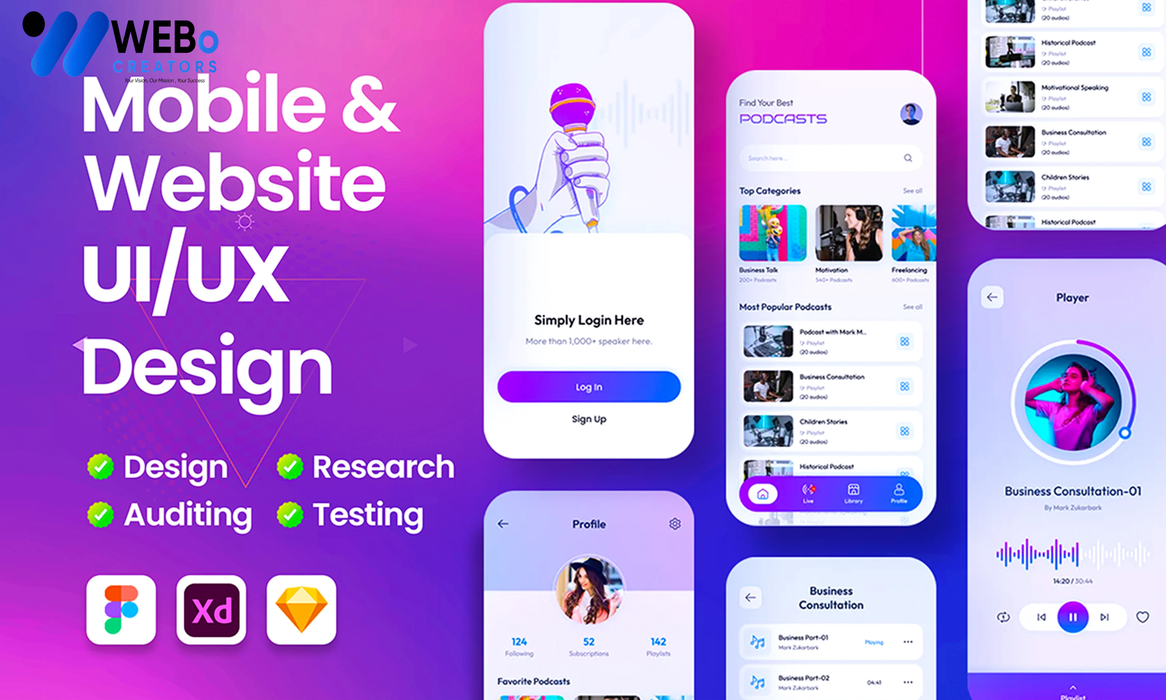 Flutter App UI/UX Design | Beautiful Flutter Interface Design in Liverpool, Uk